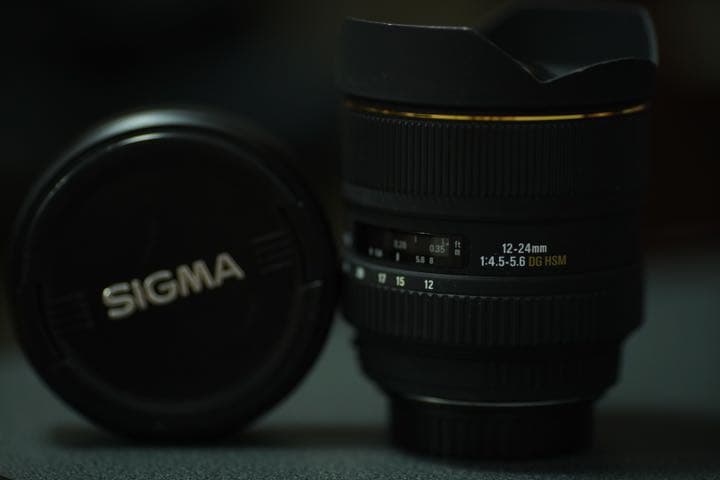 レンズ(ズーム) Sigma 12-24mm f4.5-5.6 DG HSM for Canon