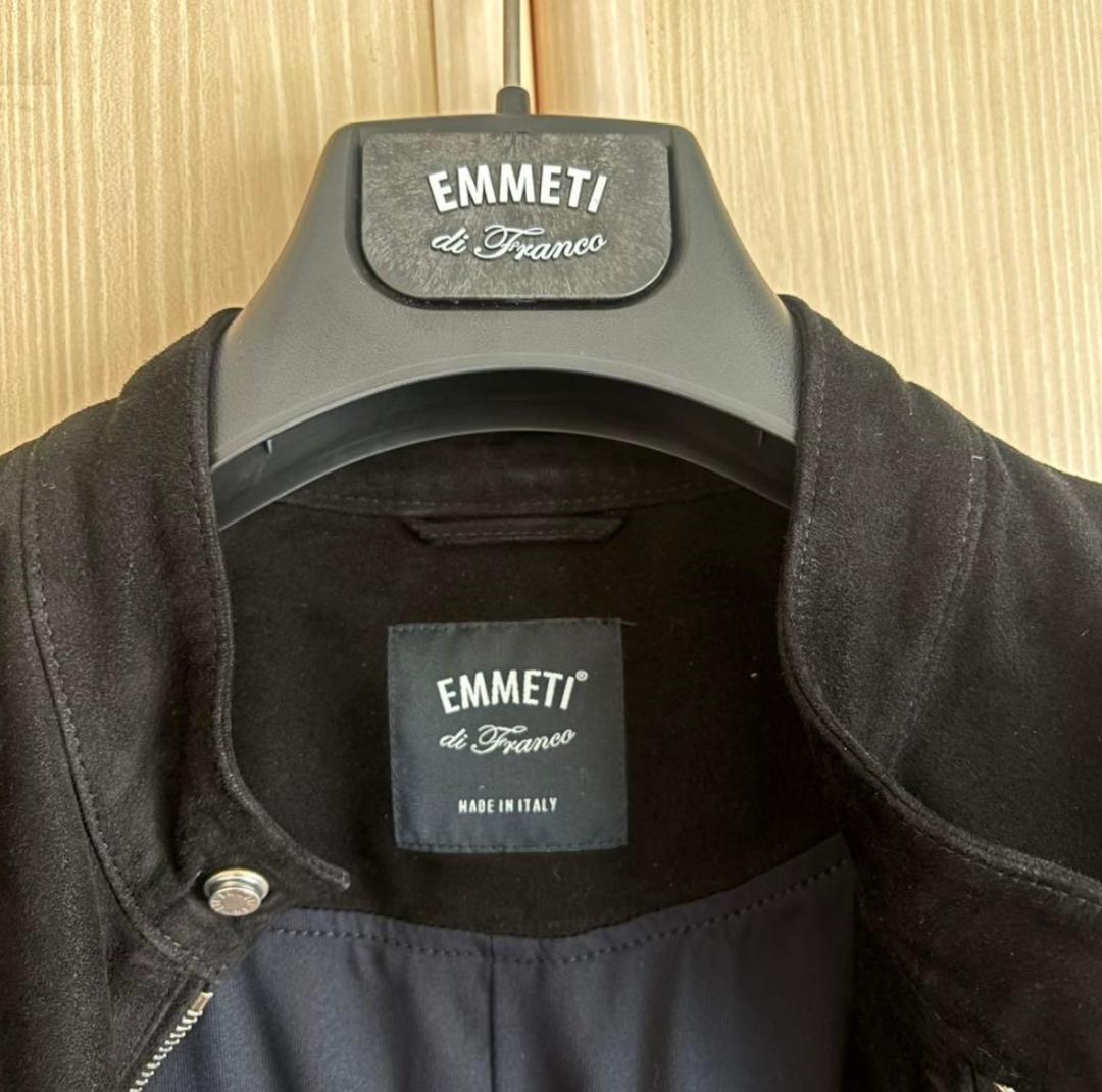 EMMETTI スウェード シングルライダース44