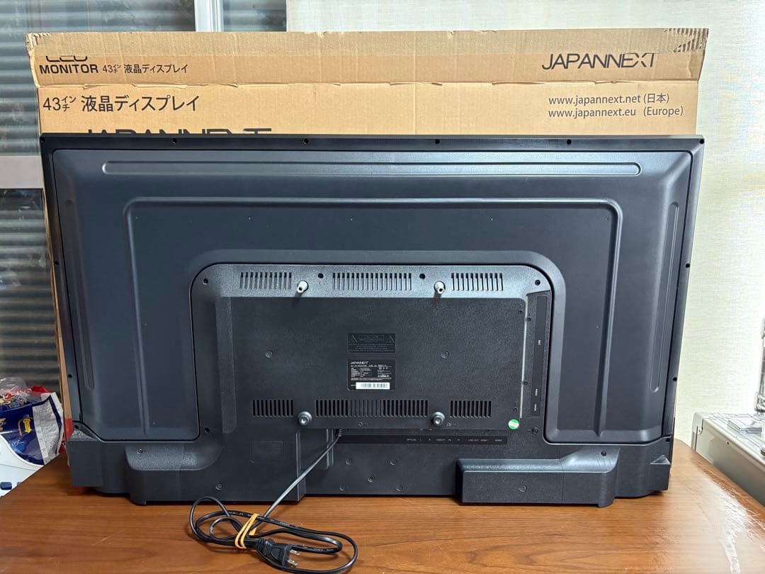 JAPANNET lEDモニター/液晶ディスプレイ　43型