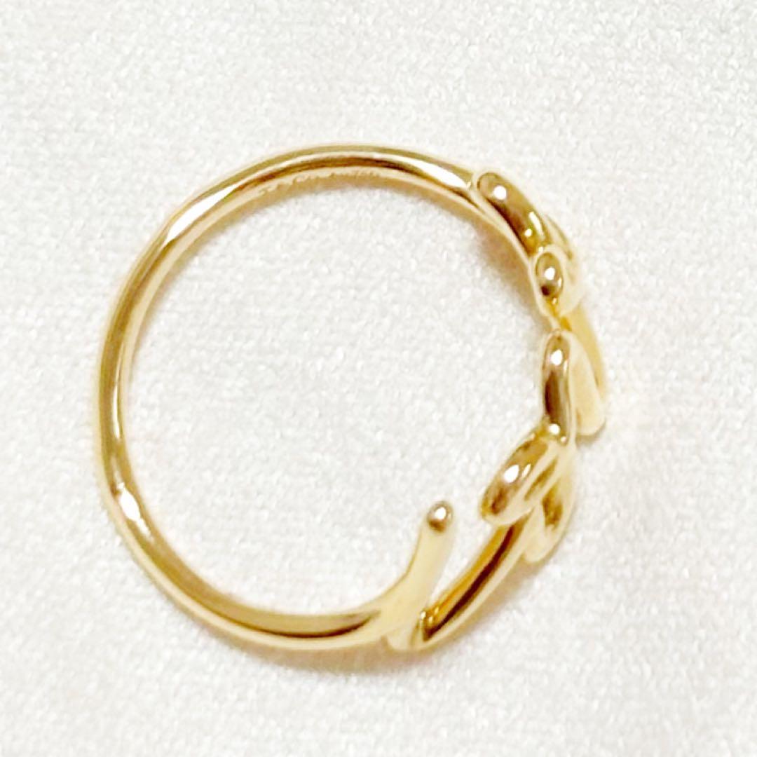 ティファニー　ラブ リング　イエローゴールド 18K スモール　US6 11号