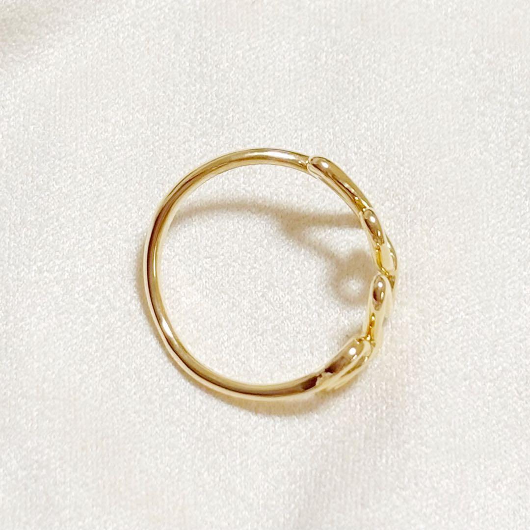 ティファニー　ラブ リング　イエローゴールド 18K スモール　US6 11号