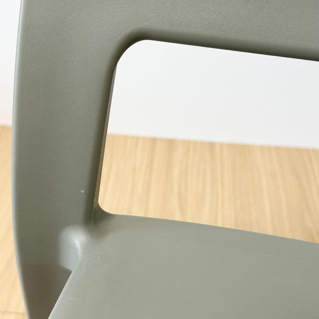 ENOTS エノッツ ミニマルチェア グレー 4脚 岩谷マテリアル　スタッキング