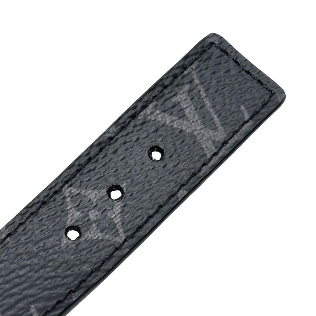 【超美品】ルイヴィトン メンズブレスレット・LV スリム19 モノグラム2Q34