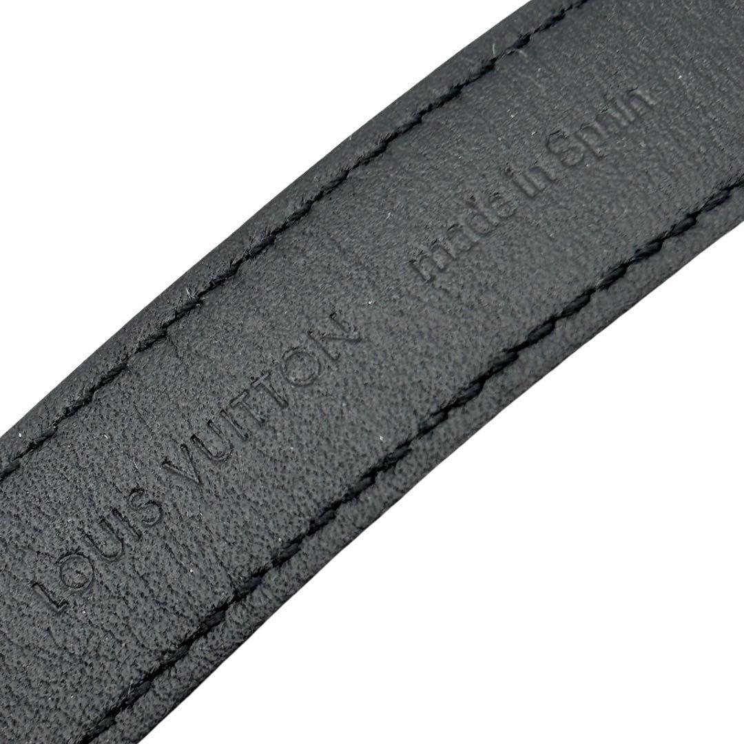 【超美品】ルイヴィトン メンズブレスレット・LV スリム19 モノグラム2Q34