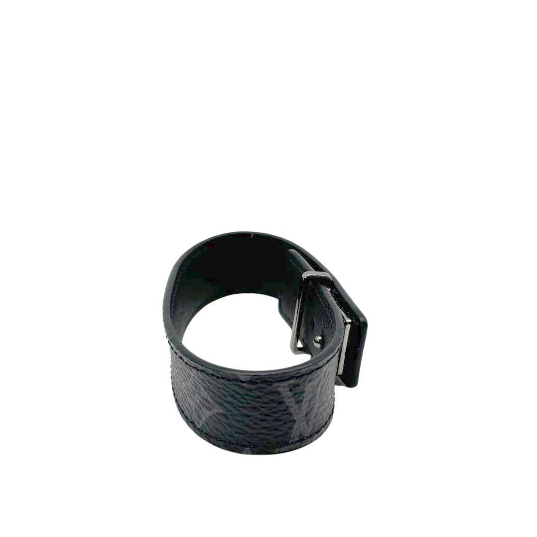 【超美品】ルイヴィトン メンズブレスレット・LV スリム19 モノグラム2Q34