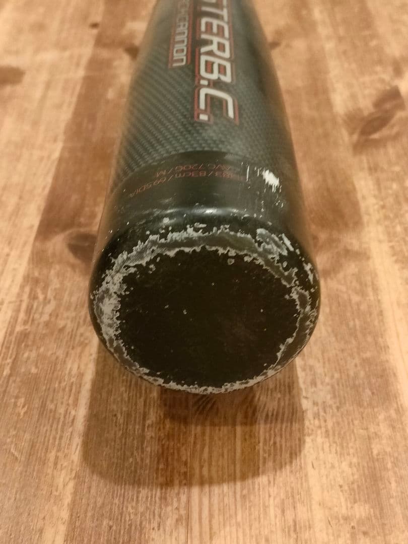 【専用ケース付】ZETT 一般軟式用バット モンスターブラックキャノン 83cm