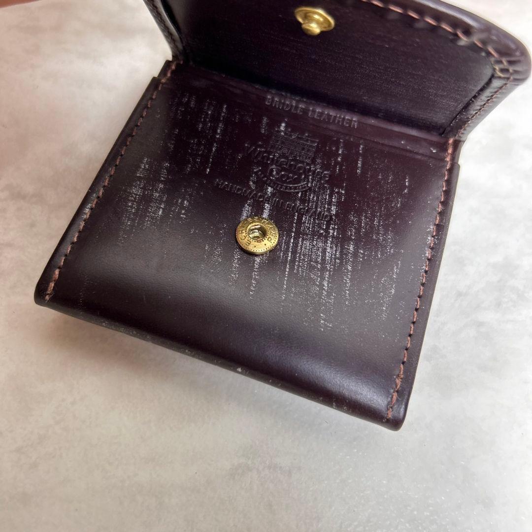 【未使用】ホワイトハウスコックス ケース小銭入れ ブラウン HAVANA