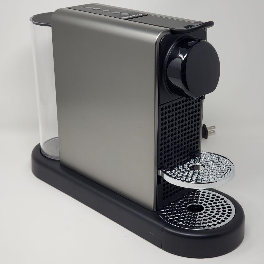 Nespresso C140 ネスプレッソ シティズ プラチナム チタン