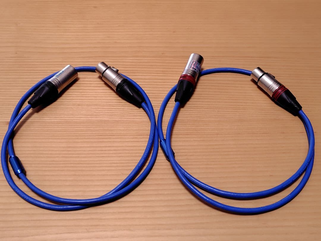 オーディオみじんこ KRYSTAL XLR II 1m 美品 XLR ケーブル