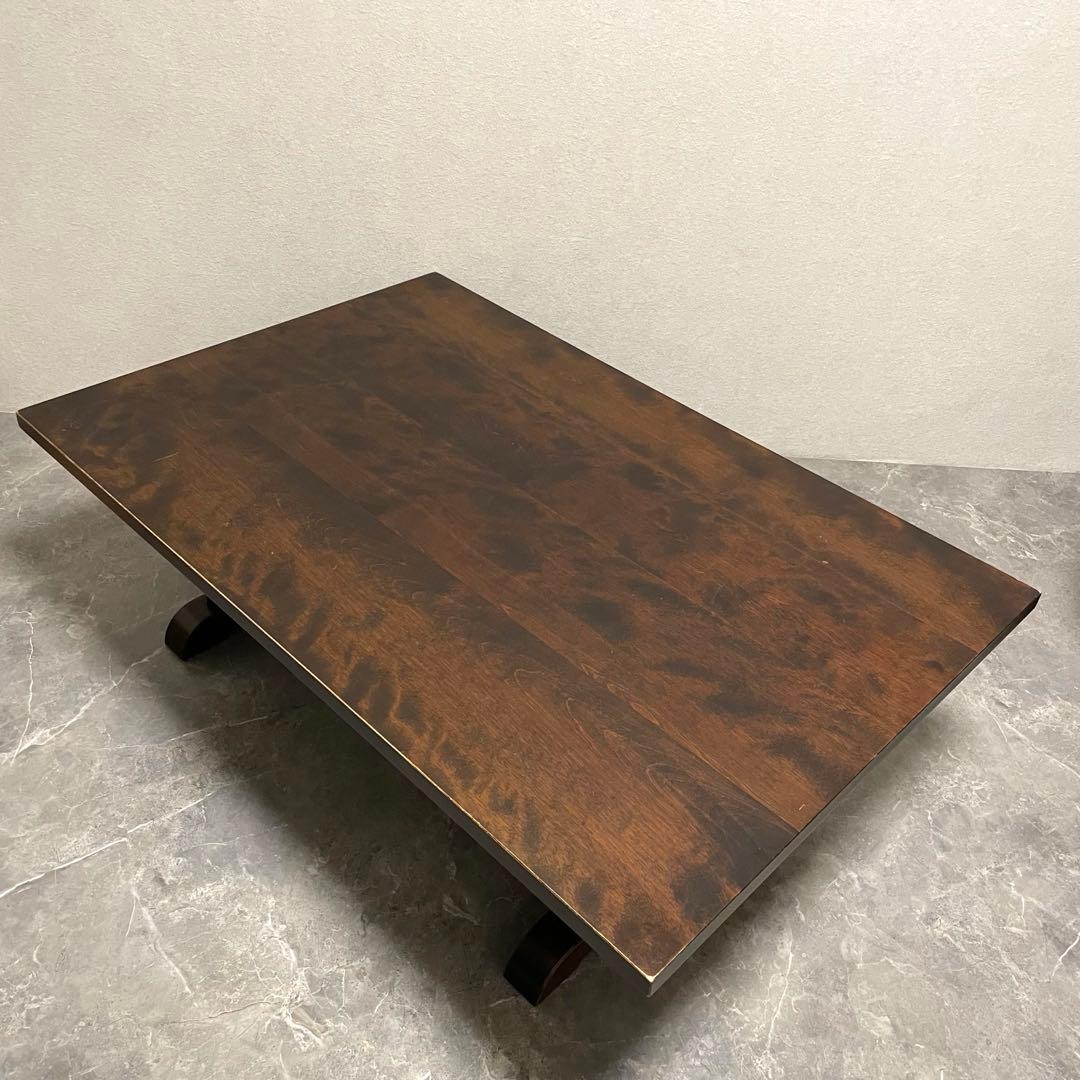 北海道民芸家具　折りたたみ　ローテーブル　センターテーブル　ちゃぶ台