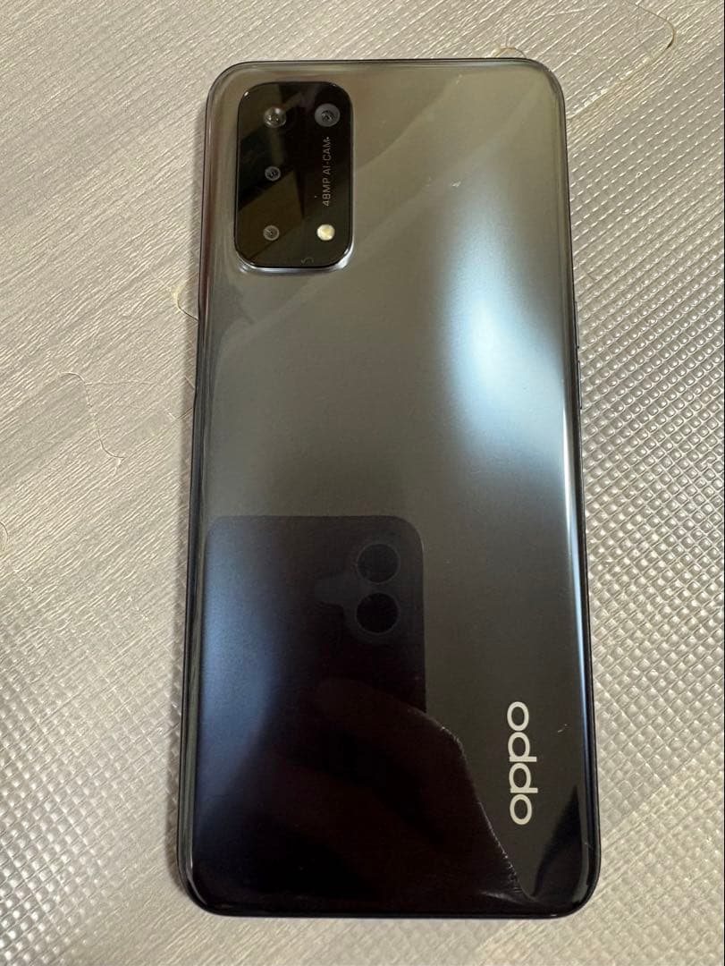 【美品】OPPO A54 5G シルバーブラック au版SIMフリー 画面美品