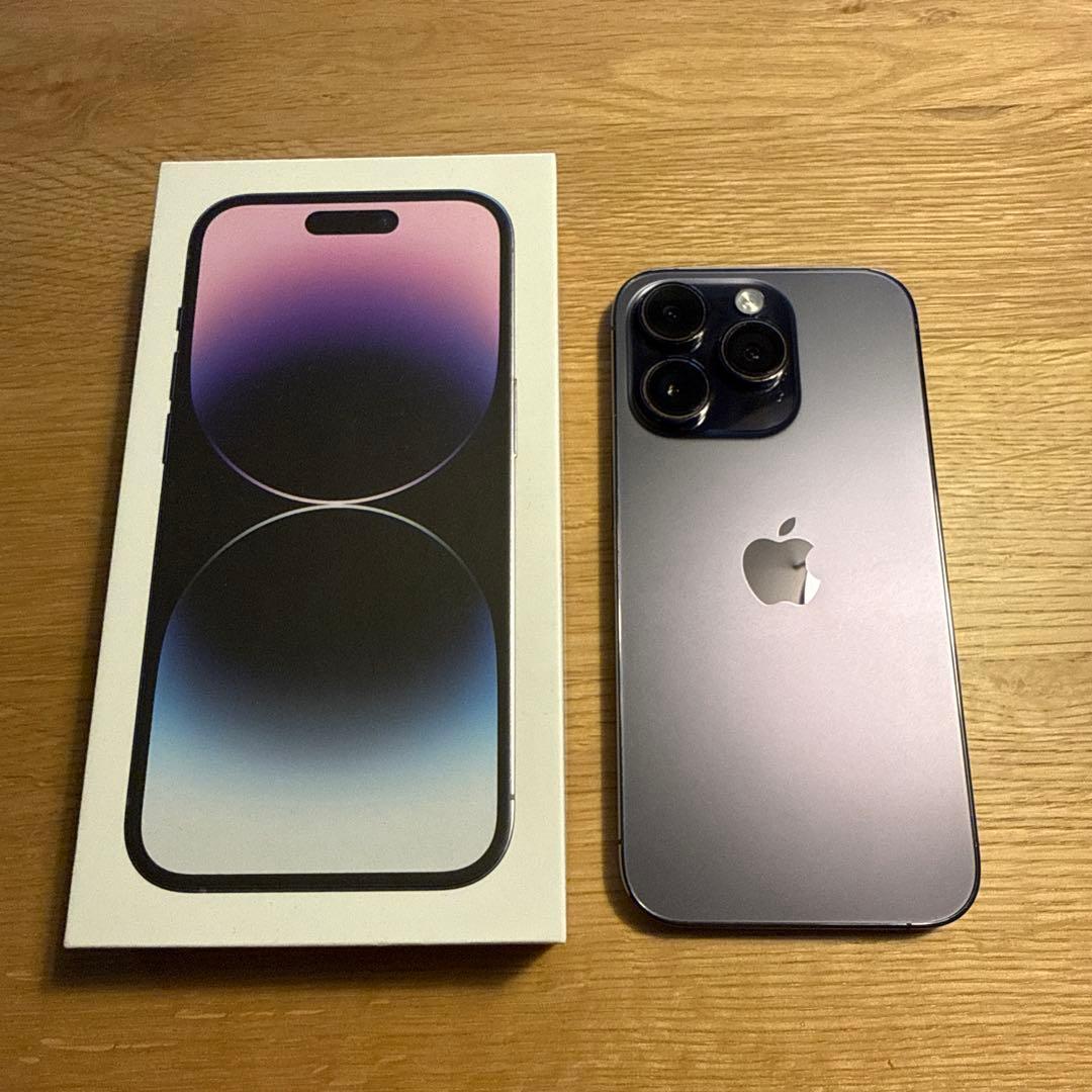 Apple iPhone 14 Pro ディープパープル 本体　256G