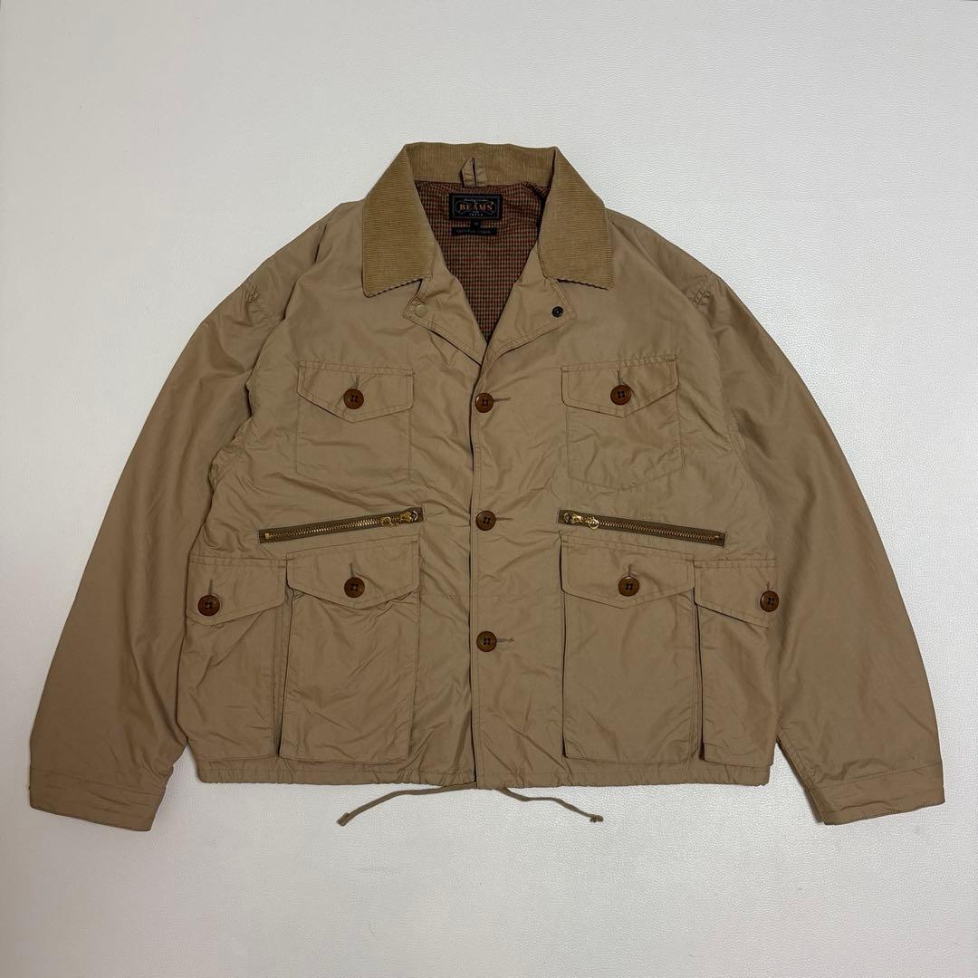 BEAMS PLUSタスランナイロン フィッシュンティング ジャケット