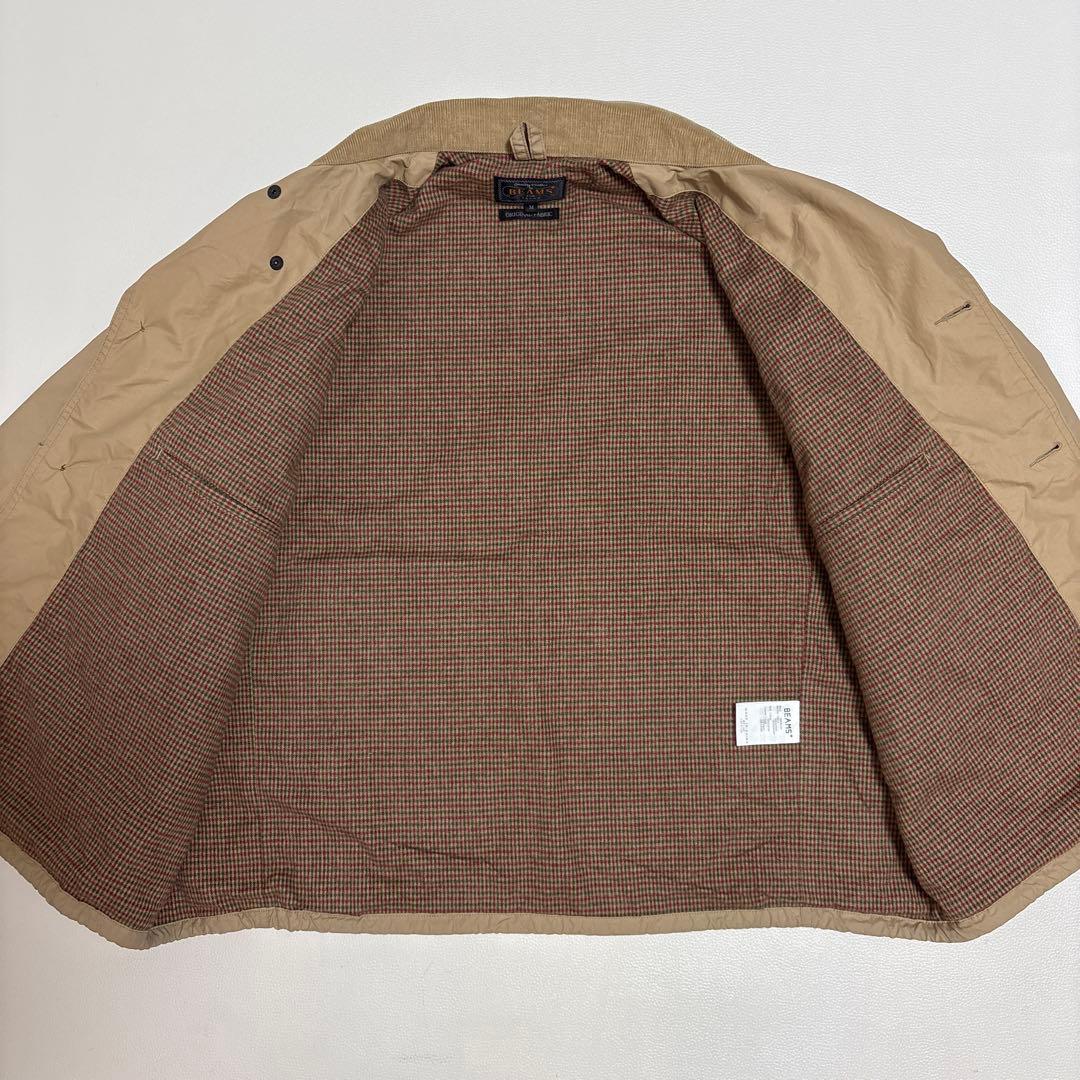 BEAMS PLUSタスランナイロン フィッシュンティング ジャケット