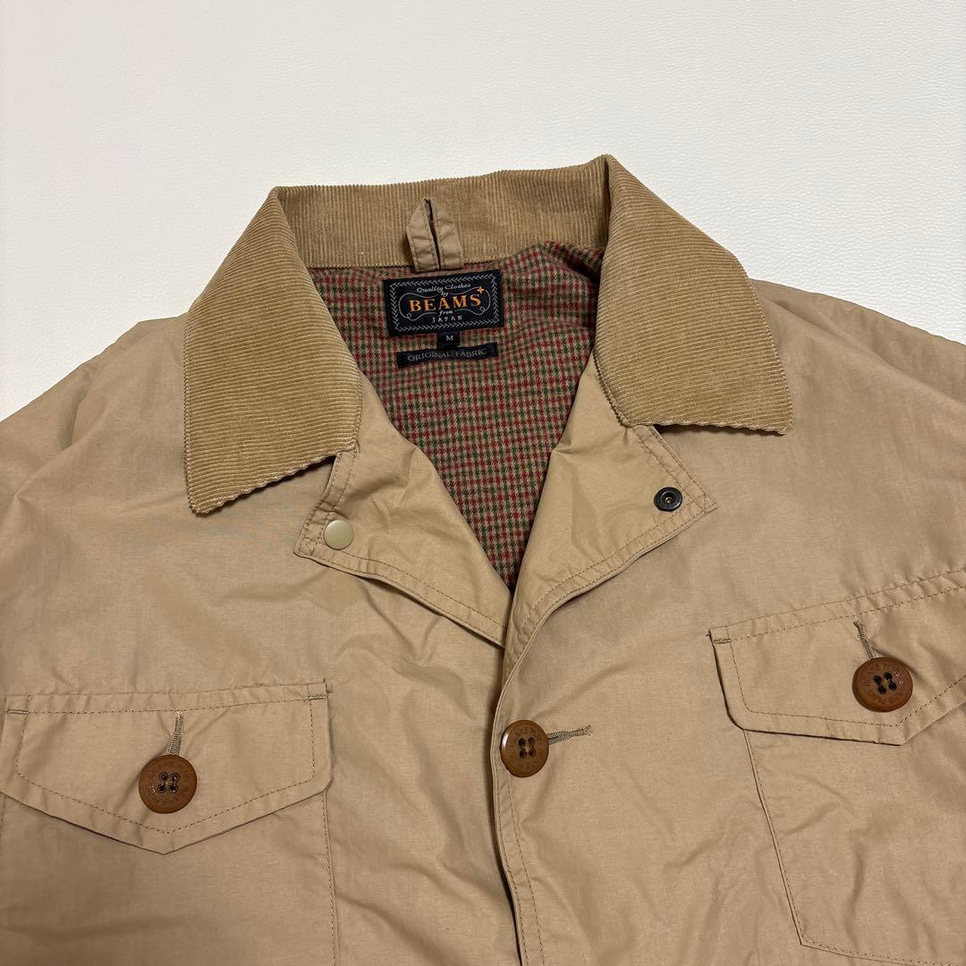 BEAMS PLUSタスランナイロン フィッシュンティング ジャケット