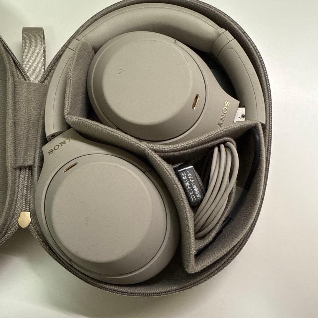 SONY wh-1000xm4 ワイヤレスヘッドホン プラチナシルバー