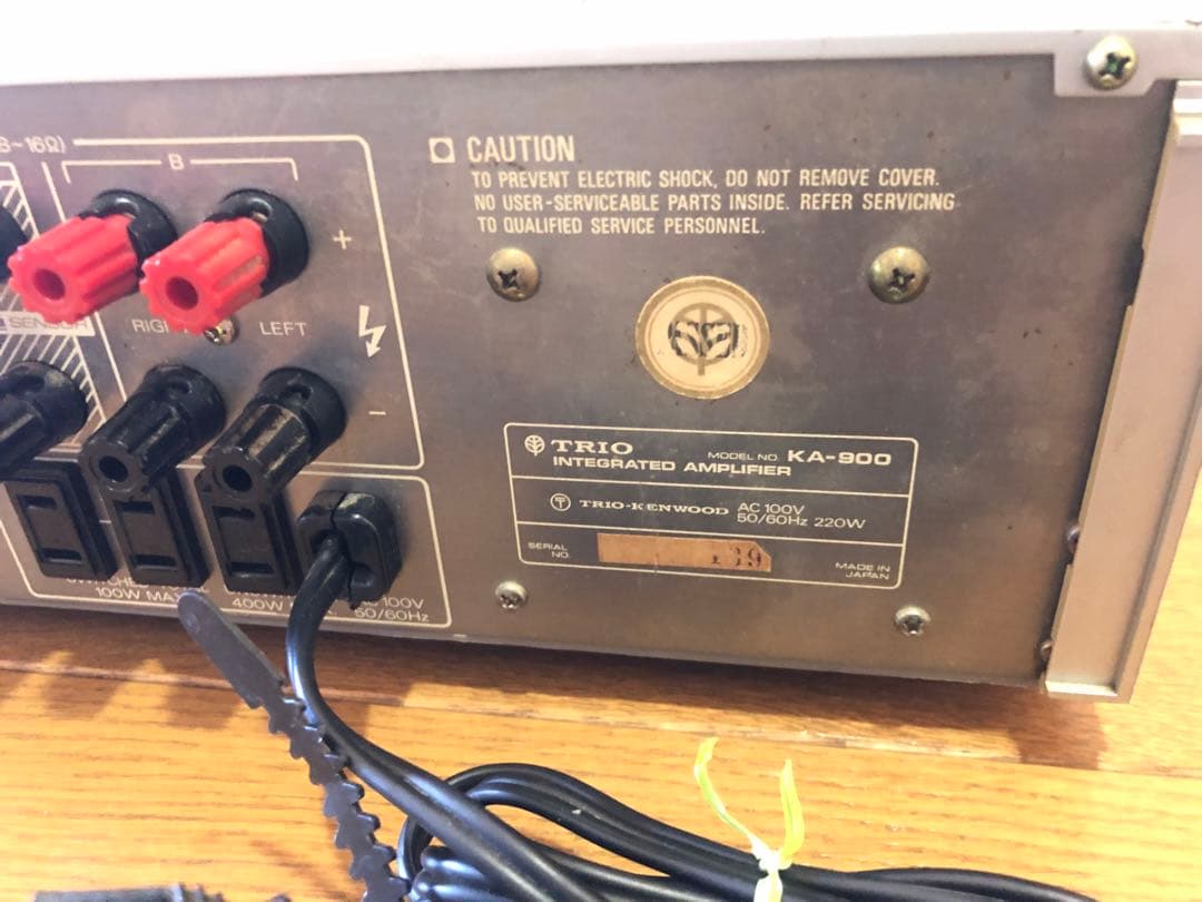 TRIO KA-900 プリメインアンプ 訳あり
