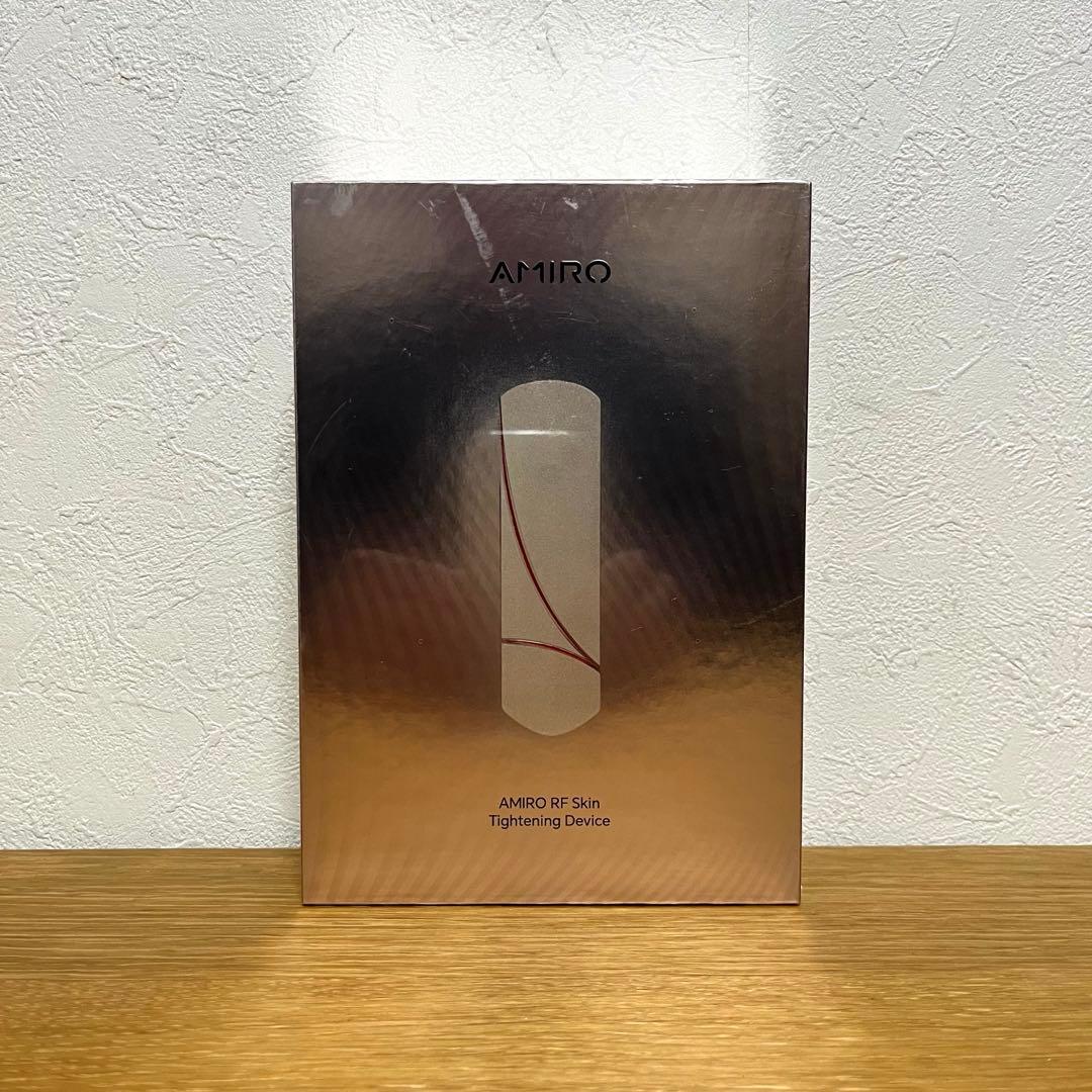 ★未開封品★AMIRO アミロ RF美顔器 ARF001A ゴールド