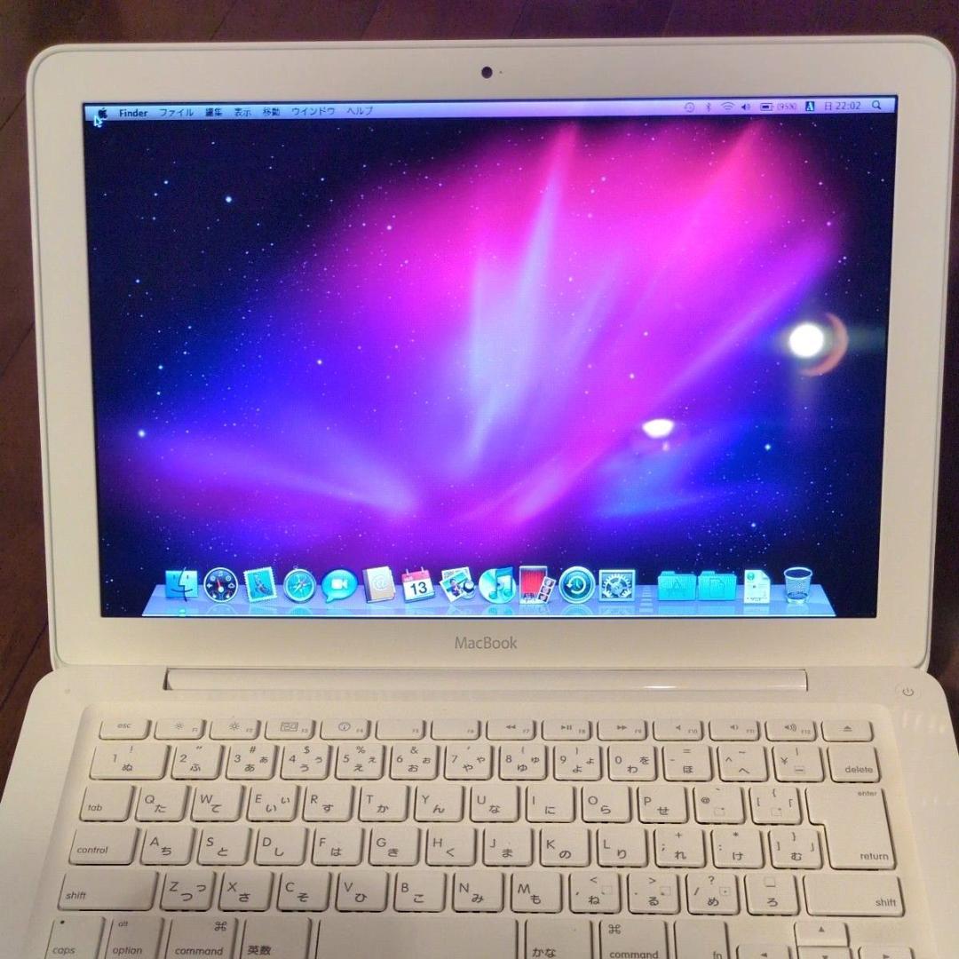 MacBook［MC207J/A］Late 2009モデル 白ポリカ ユニボディ