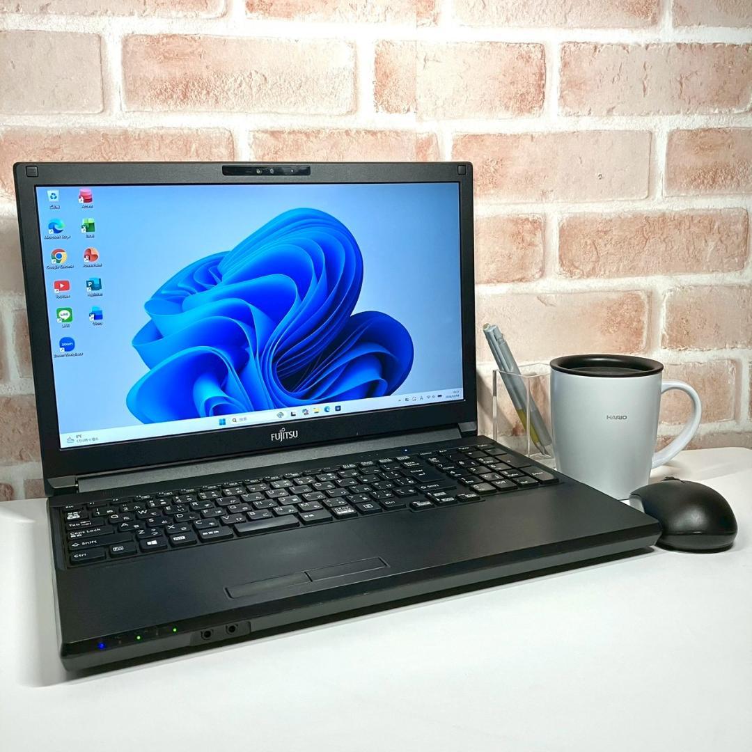 ★メガバッテリー★ 2021年製 第11世代i5 テンキー 富士通501