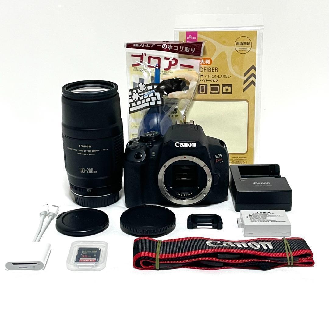 イベントに最適❣️ キャノン EOS Kiss X7i 100-200mm 望遠