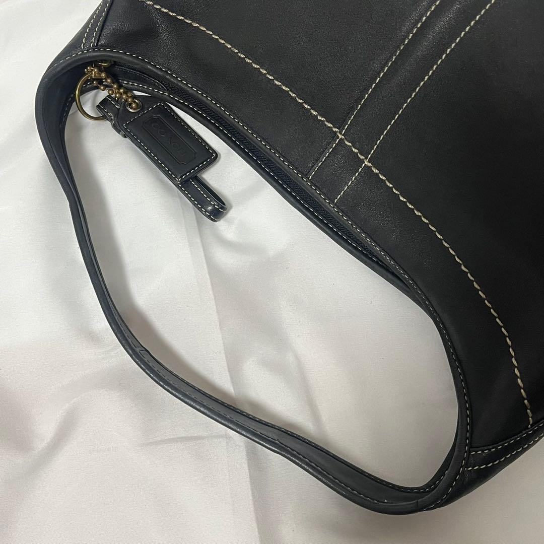 ✨極美品✨　coach ハンドバッグ　ミニバッグ　レザー　ブラック