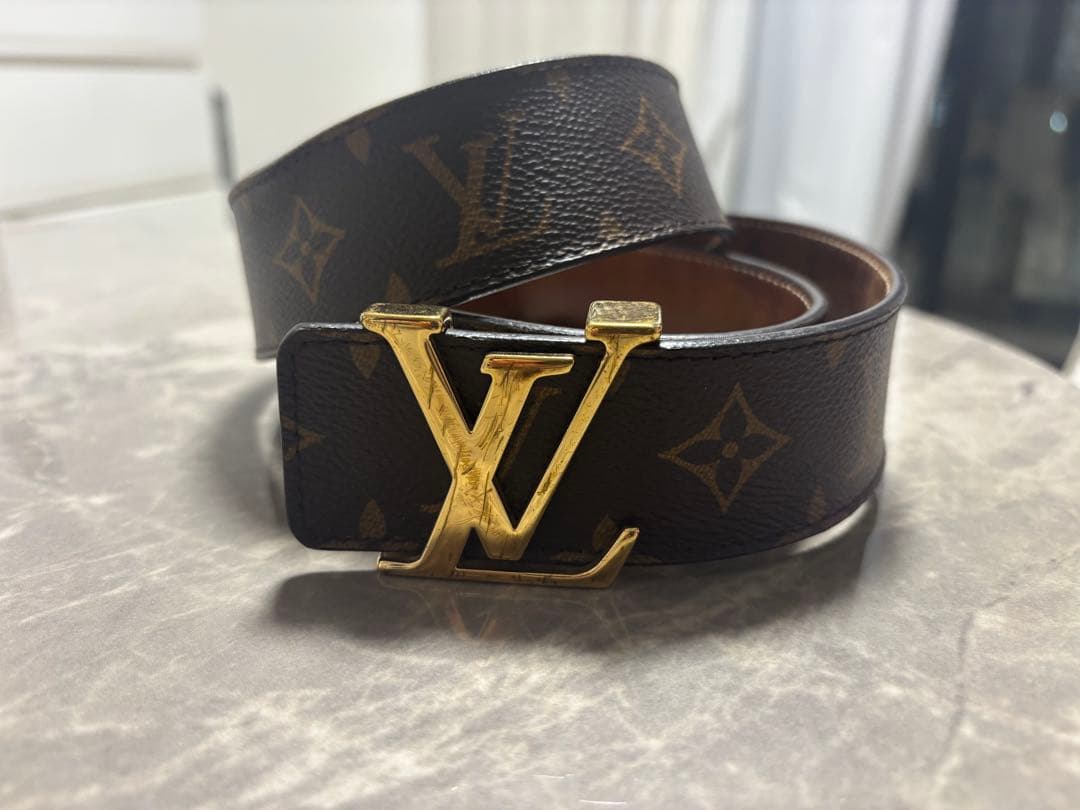Louis Vuitton モノグラム レザーベルト