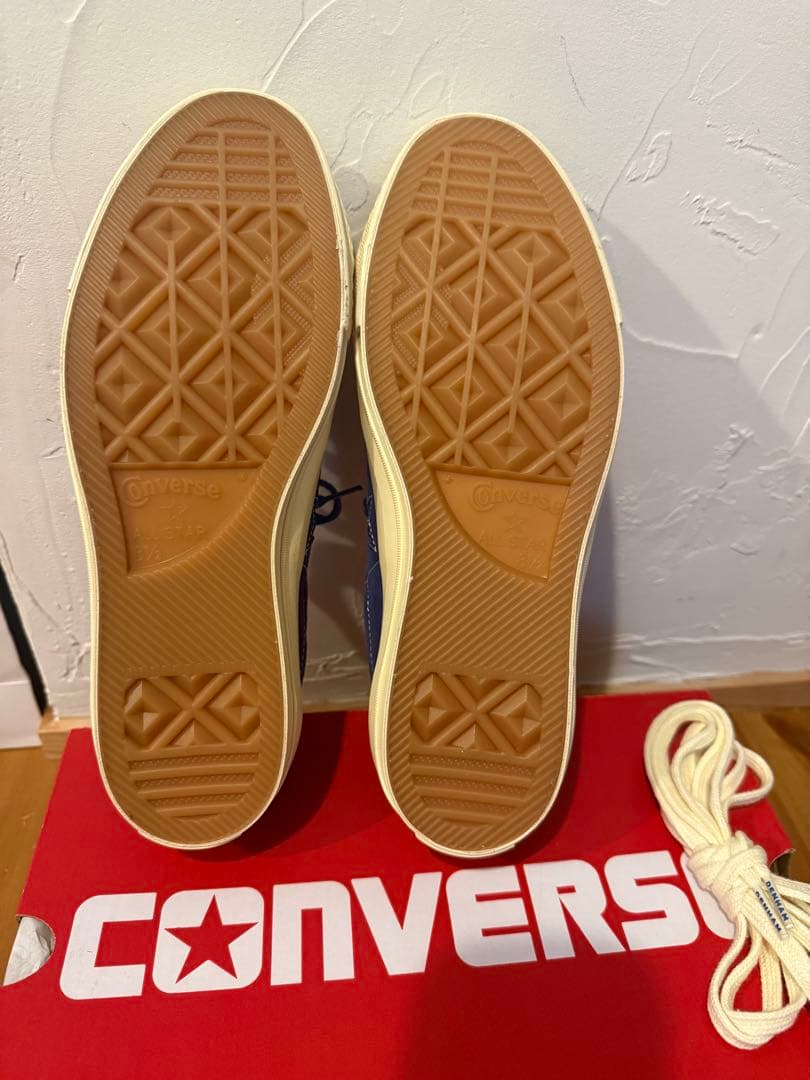 【週末値下げ】コンバース ワンスタースエード×デンハム27cm US8.5