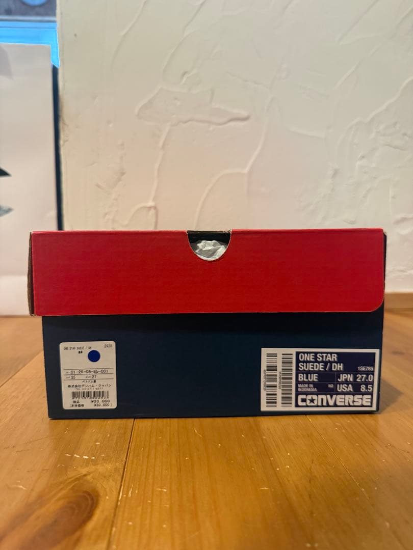 【週末値下げ】コンバース ワンスタースエード×デンハム27cm US8.5