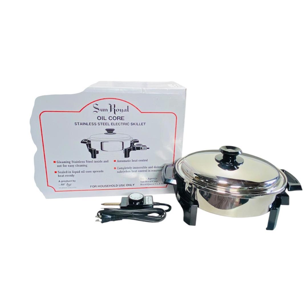 ロイヤルクイーン サンロイヤル 電気フライパン 新品未使用