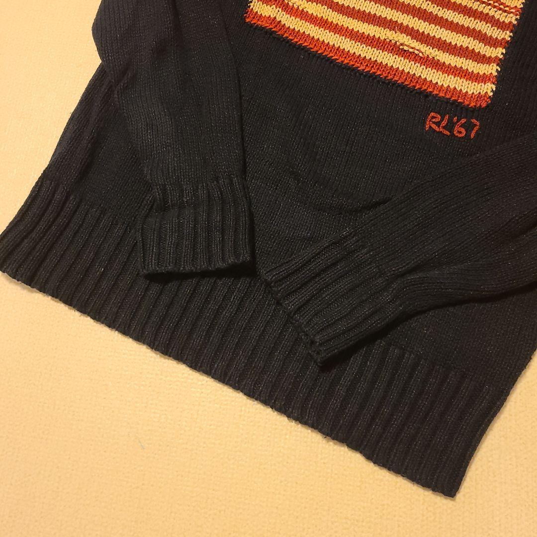 【希少】Polo by RALPH LAUREN 星条旗 ニット セーター