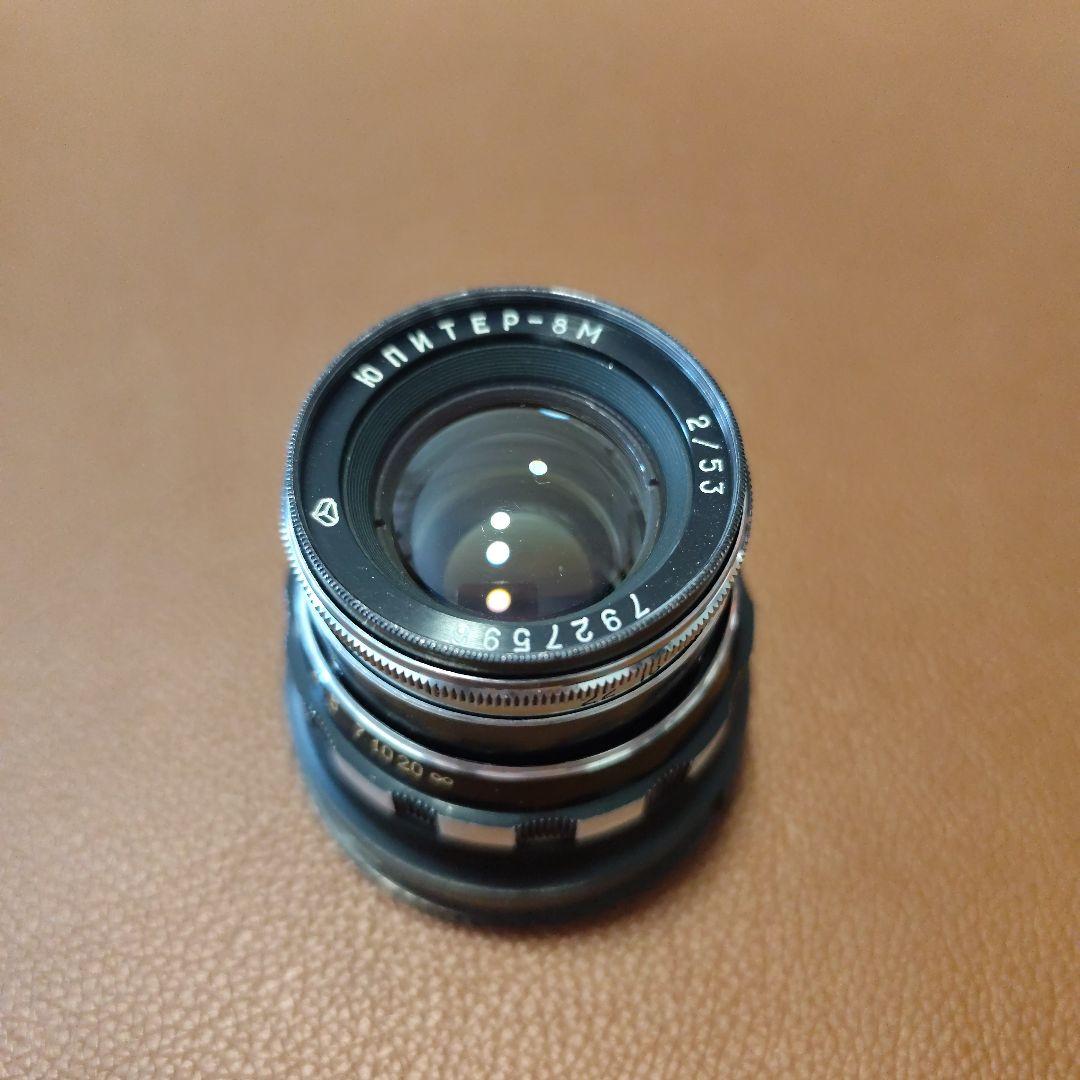 ジュピター8-m f2 39マウント　変換アダプター付き