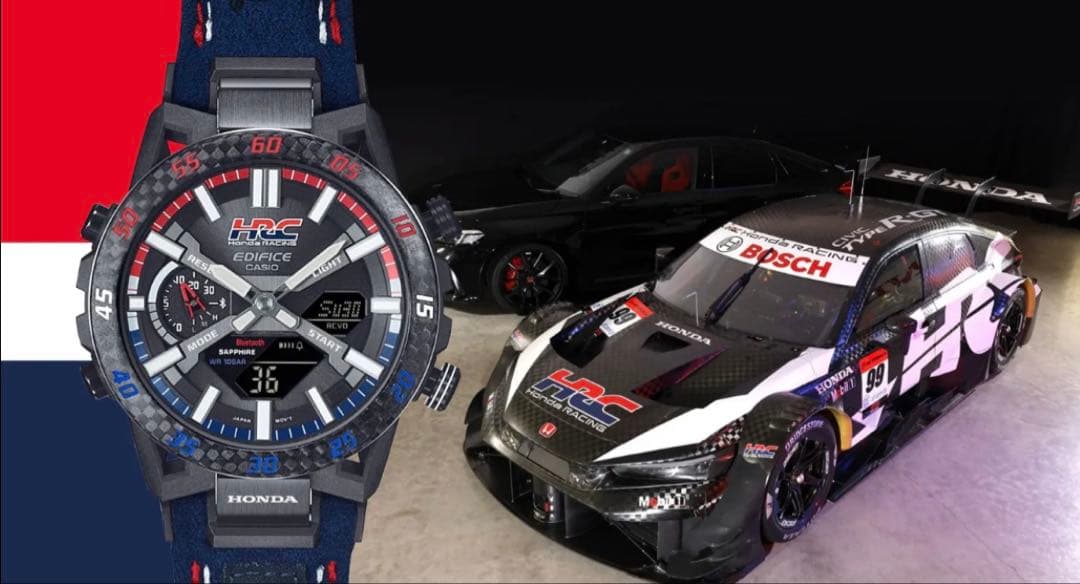ヒ*ロ様 カシオ【EDIFECE】限定Honda HRCコラボモデルECB-20