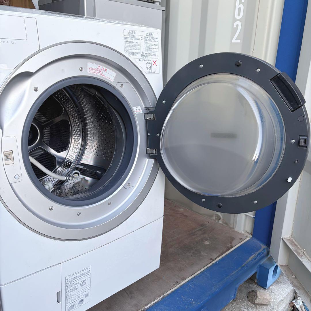 送料無料！※ジャンク品 東芝 ドラム式洗濯機 TW-117V5R