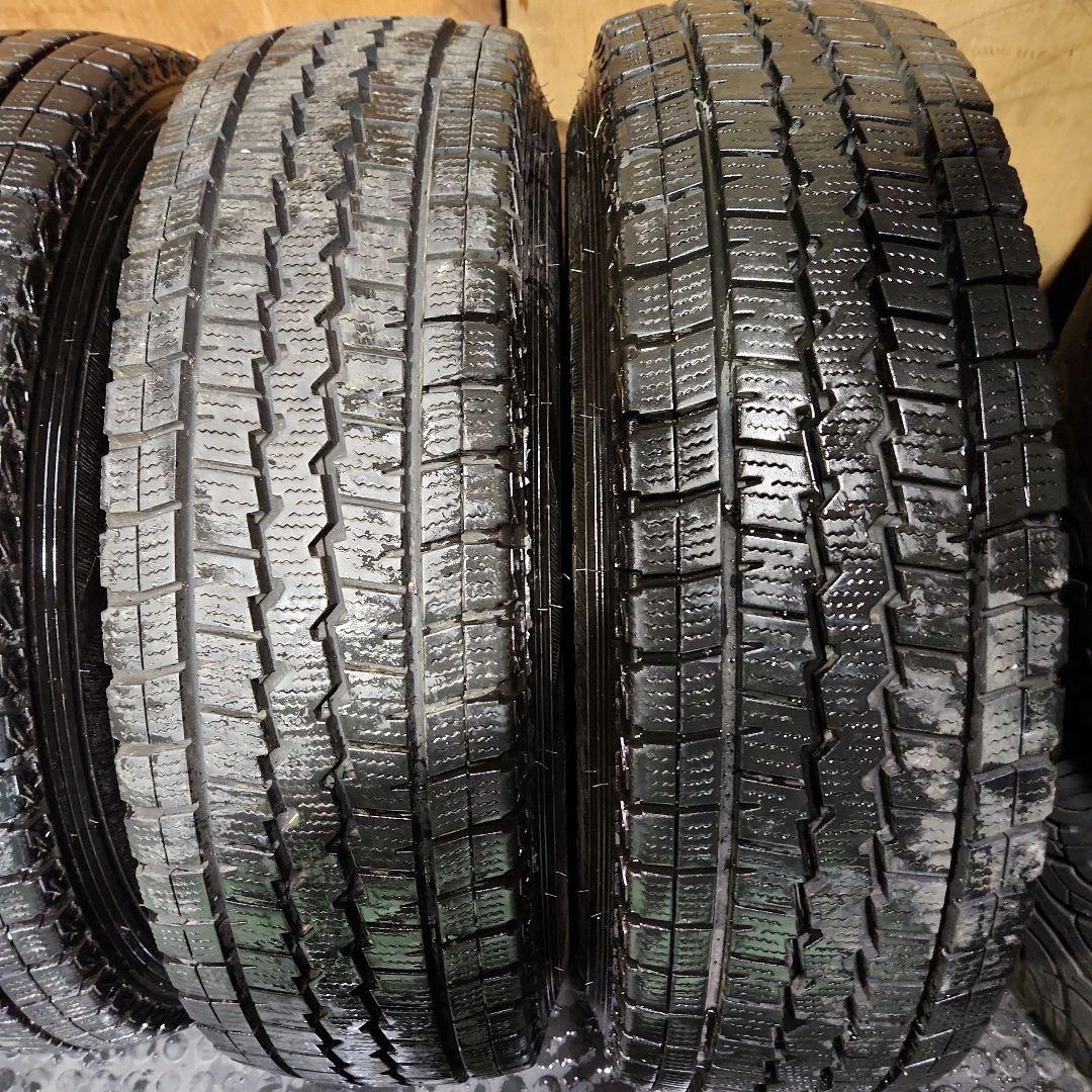 195/80R15　107/105　スタッドレス ハイエース鉄ホイール付き