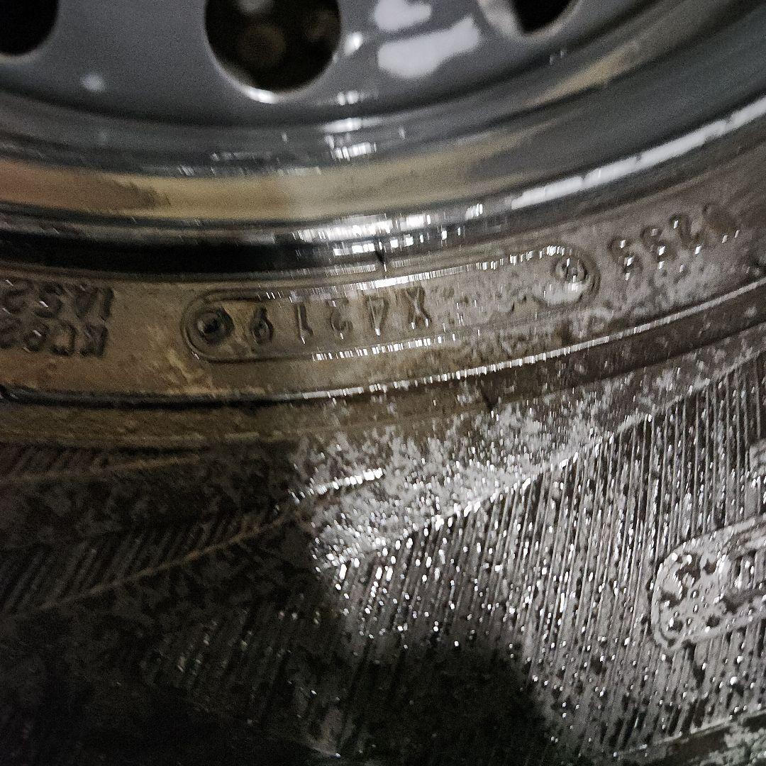 195/80R15　107/105　スタッドレス ハイエース鉄ホイール付き