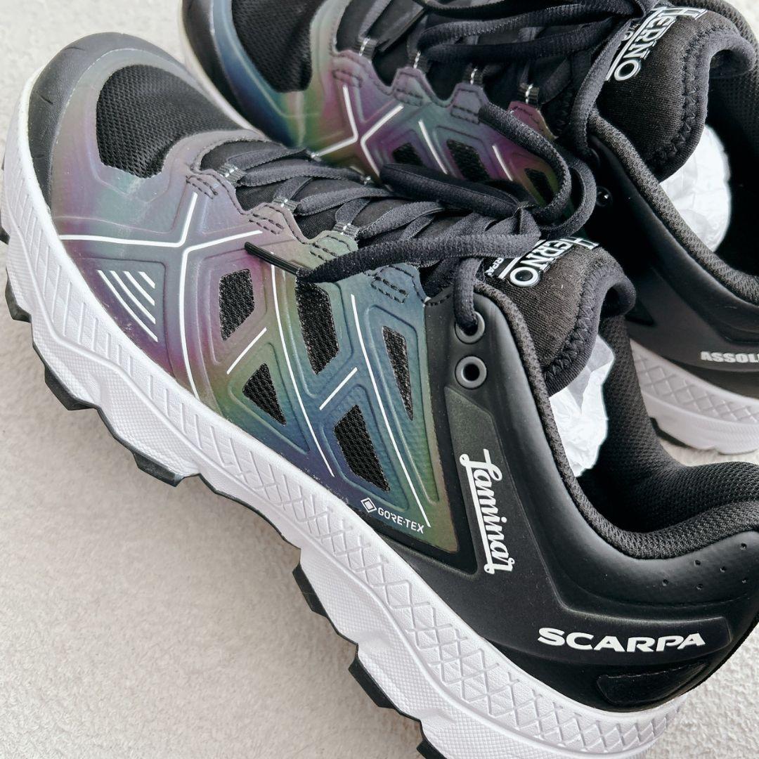 未使用 HERNO ヘルノ ラミナー×スカルパ トレランスニーカー 箱付き