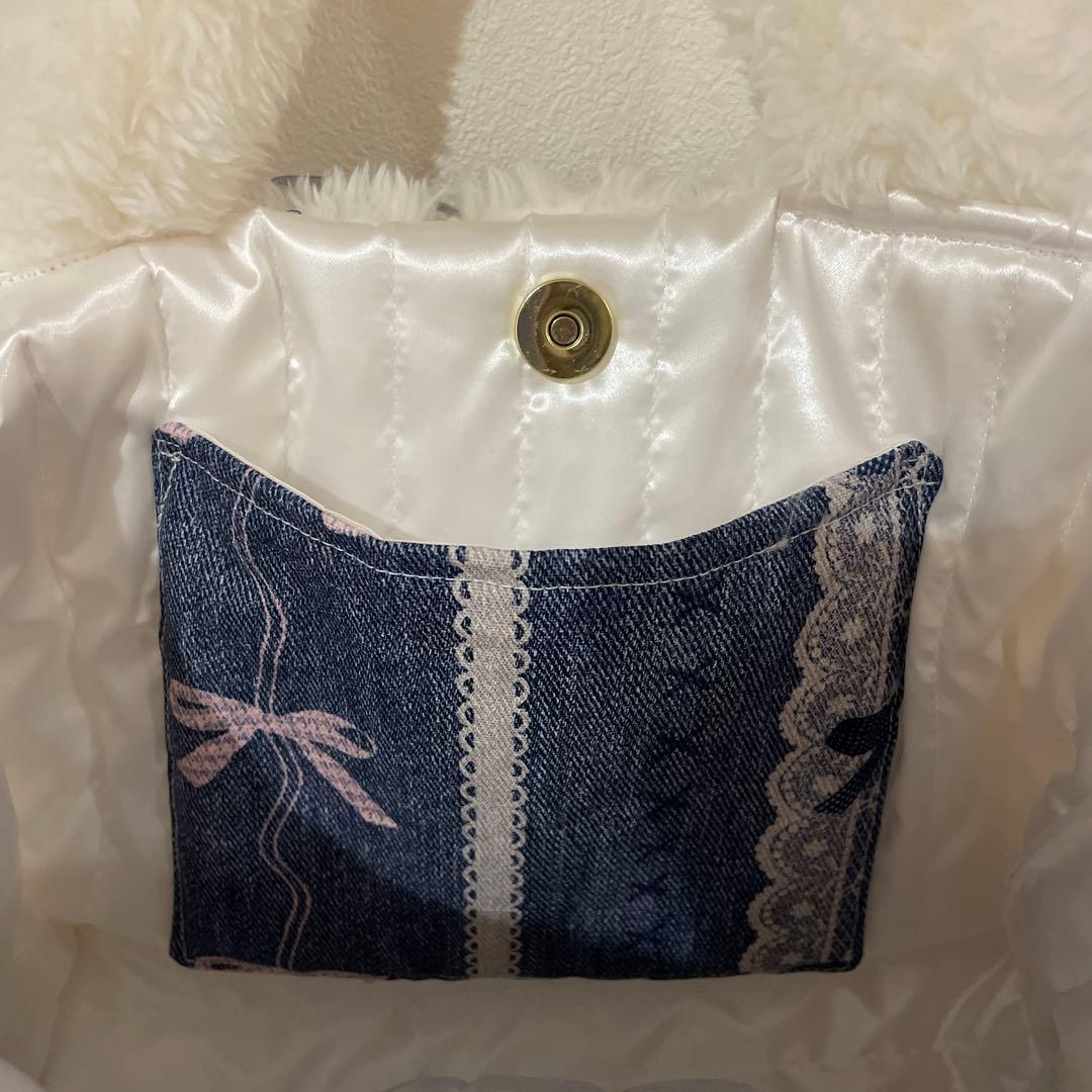 コヤンイサムチョン　うさぎサンダーちゃんもこもこトートバッグ