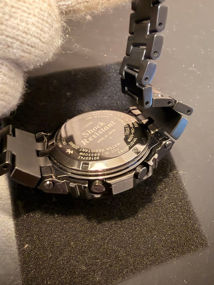 ち*い様 【美品】カシオGーSHOCK/ GMWーB5000ー1JF電波ソーラー