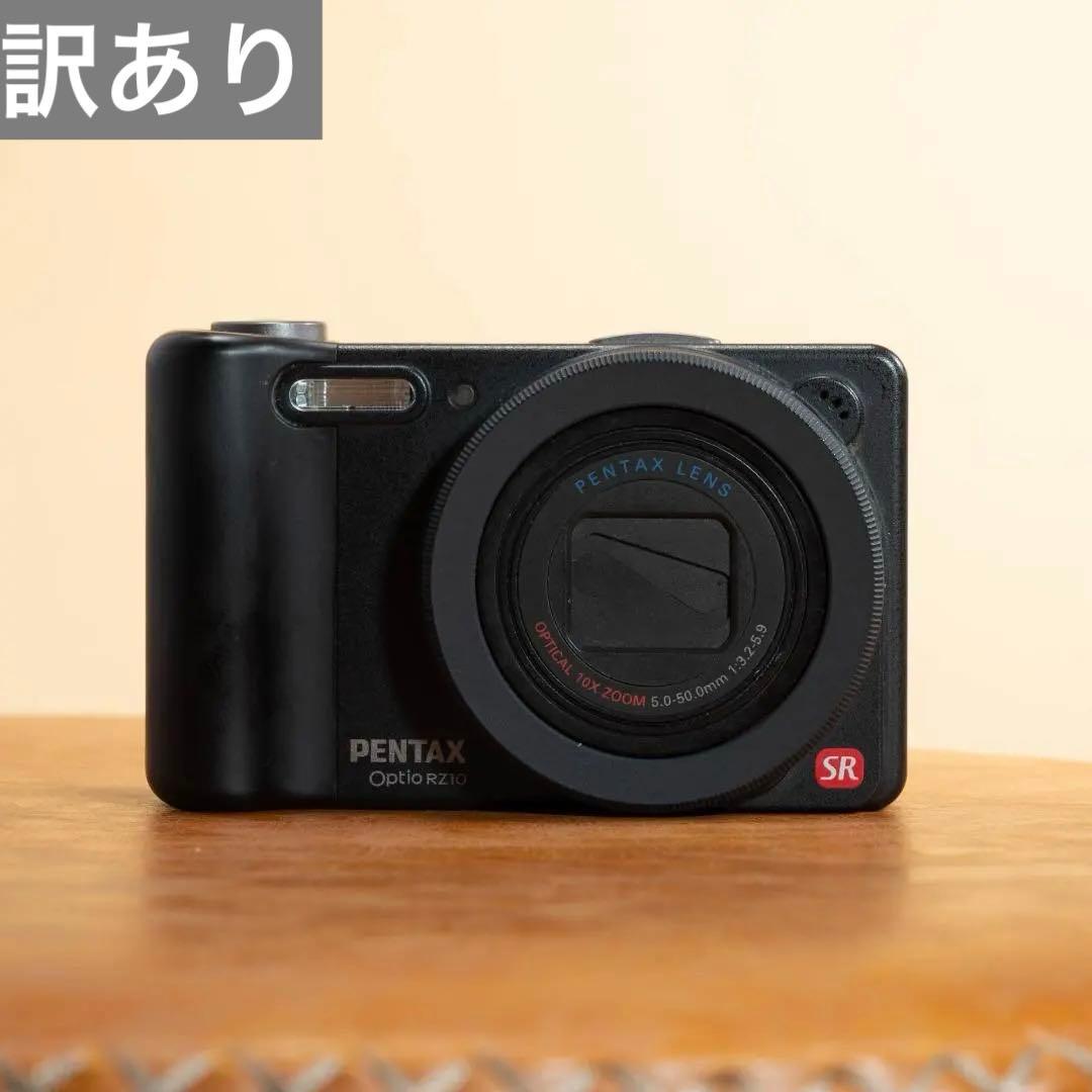 【可愛いすぎるコンデジ】PENTAX optio RZ10 ブラック