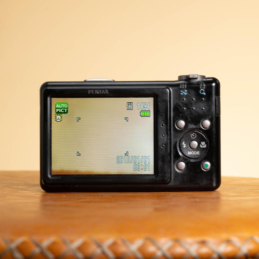 【可愛いすぎるコンデジ】PENTAX optio RZ10 ブラック