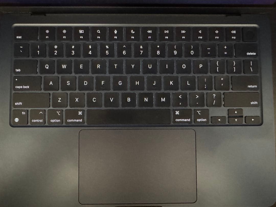 な*ん様 M2 Macbook Air 16GB 512GBSSD USキーボー