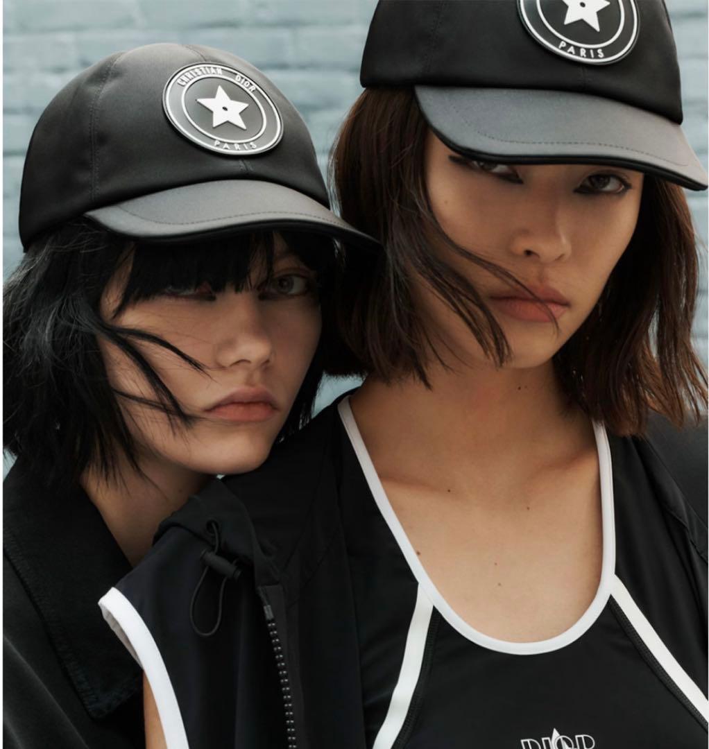 Christian Dior ブラック ベースボールキャップ