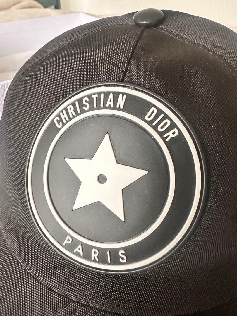 Christian Dior ブラック ベースボールキャップ
