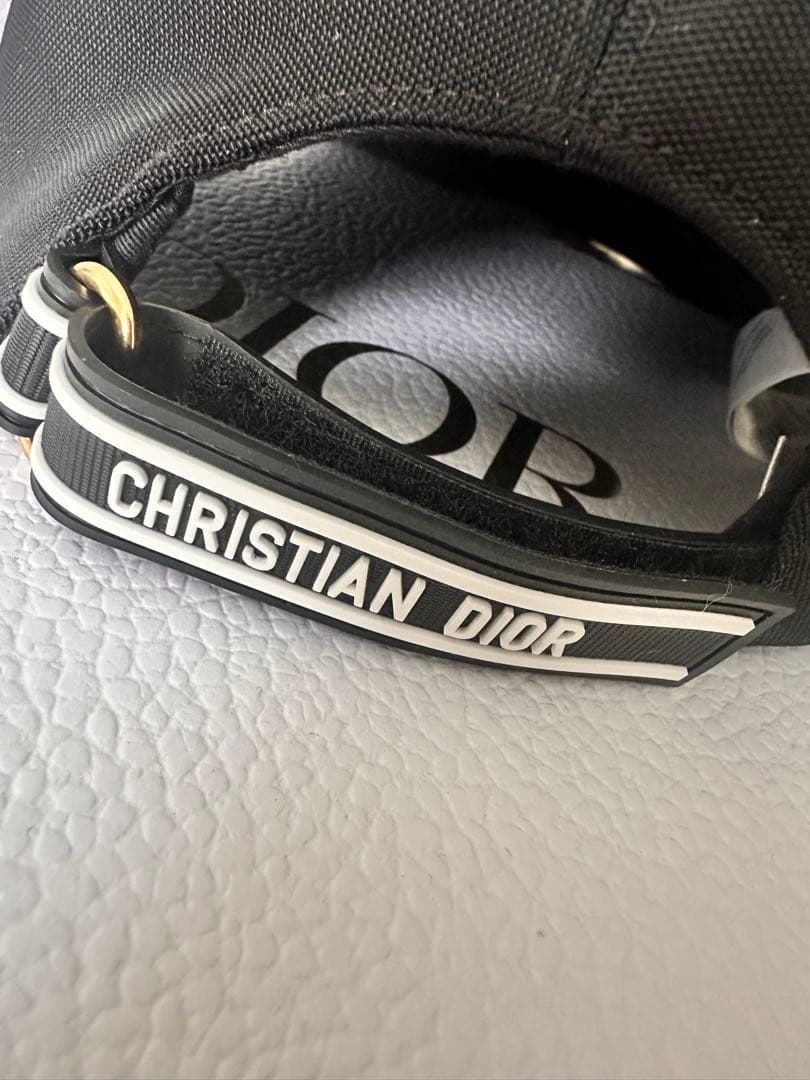 Christian Dior ブラック ベースボールキャップ