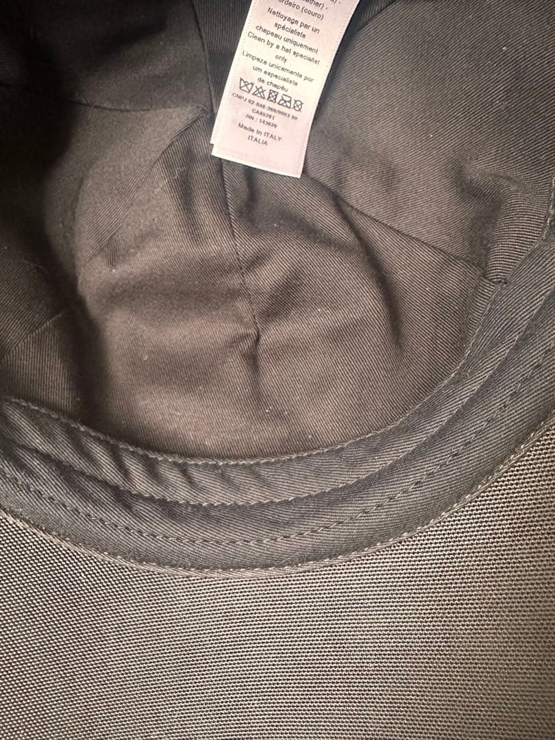 Christian Dior ブラック ベースボールキャップ