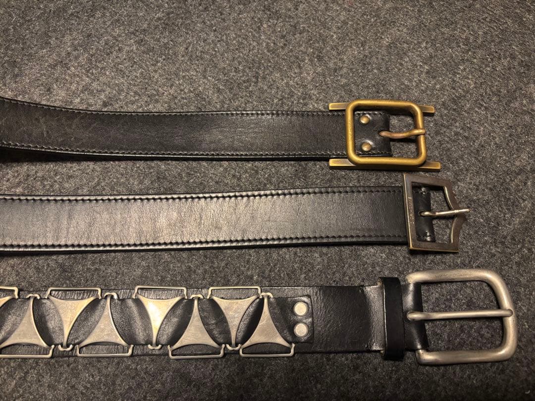 BALMAIN HOMME メタルベルト 85cm