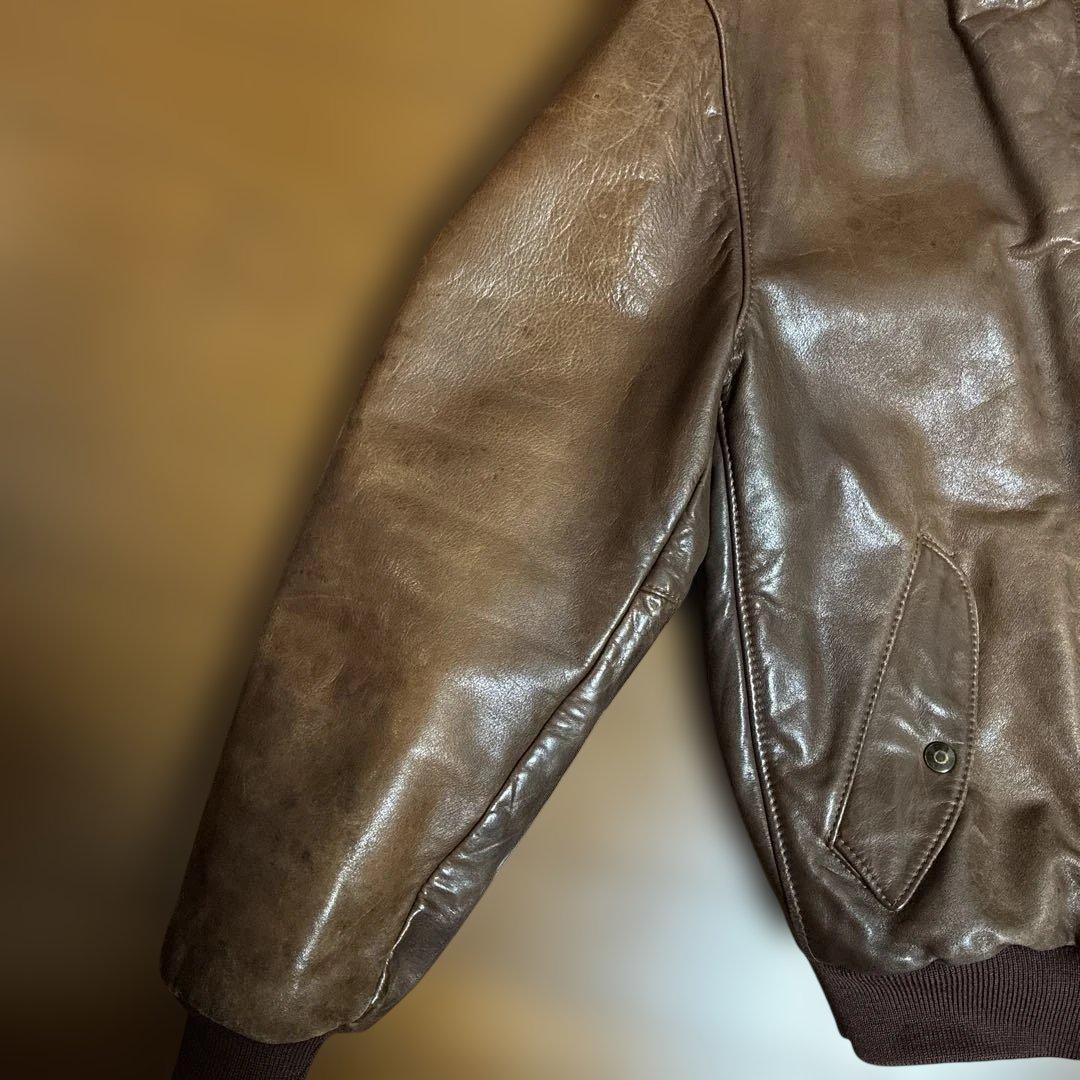 GOLDENBEAR ゴールデンベア レザー MA-1JKT