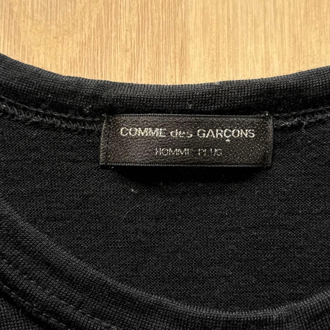 コムデギャルソンオムプリュス 02AW ロゴ　ウールニット