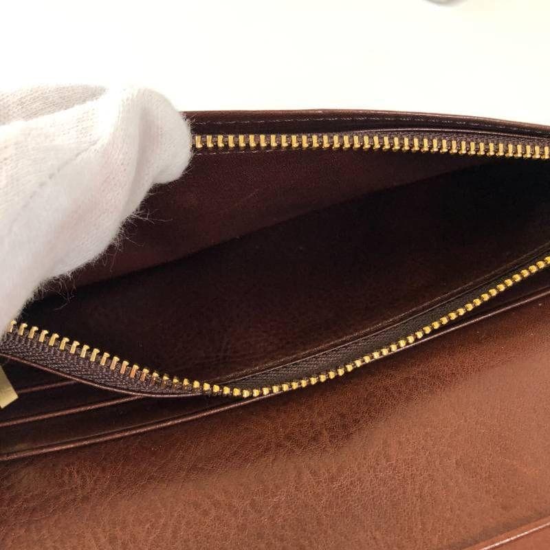 極美品・箱付き ココマイスター マルティーニ オーバルウォレット 折財布